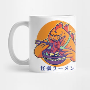 kaiju ramen attack Mug